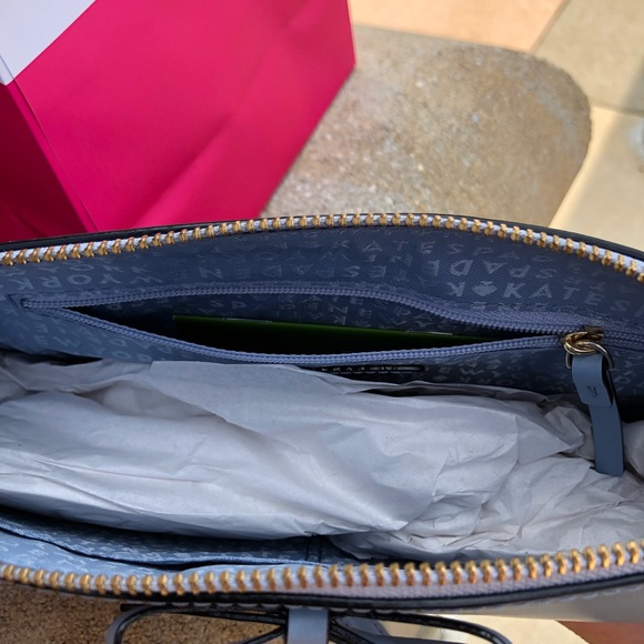 NWT Kate Spade Crossbody Bag - Blue - Picture 10 of 12